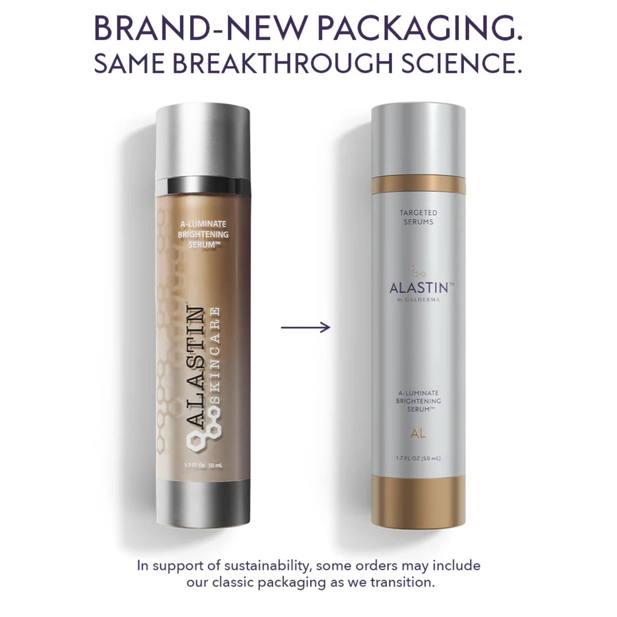 ALASTIN Skincare A-LUMINATE Brightening Serum packaging
