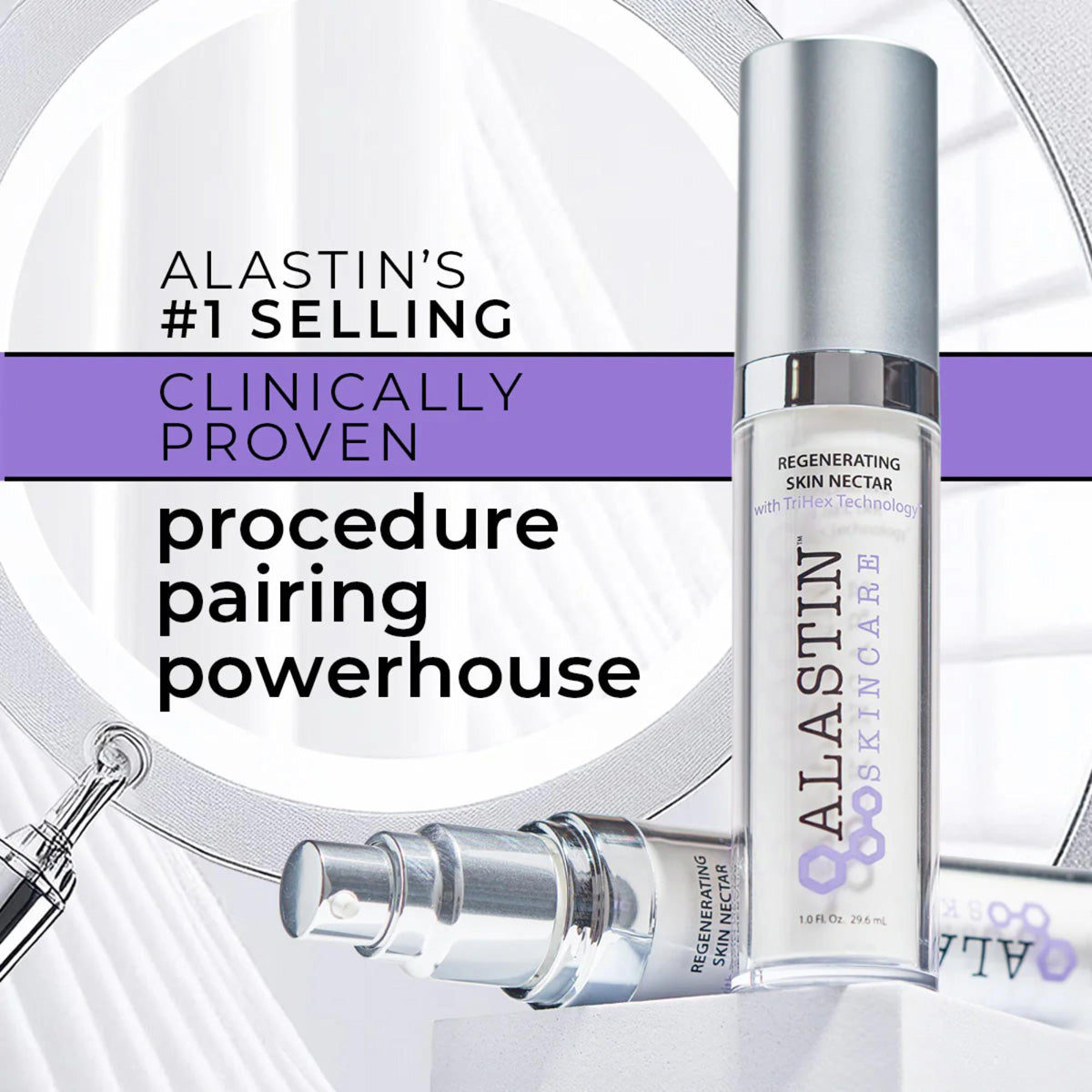 ALASTIN Skincare Regenerating Skin Nectar with TriHex Technology feature detail