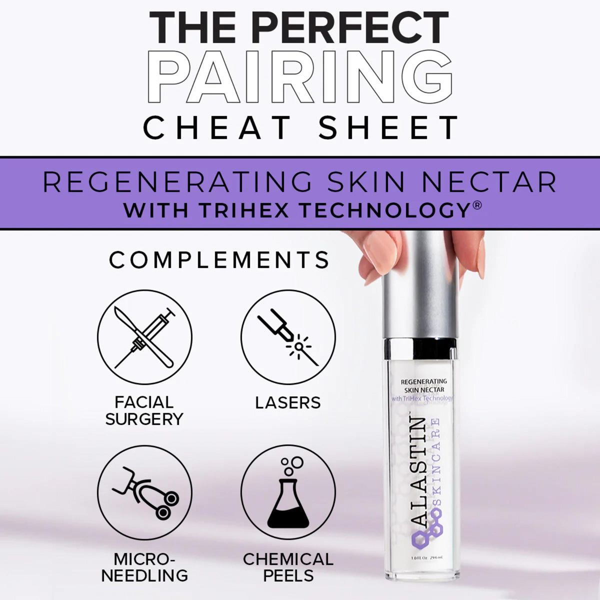 ALASTIN Skincare Regenerating Skin Nectar with TriHex Technology pairing guide