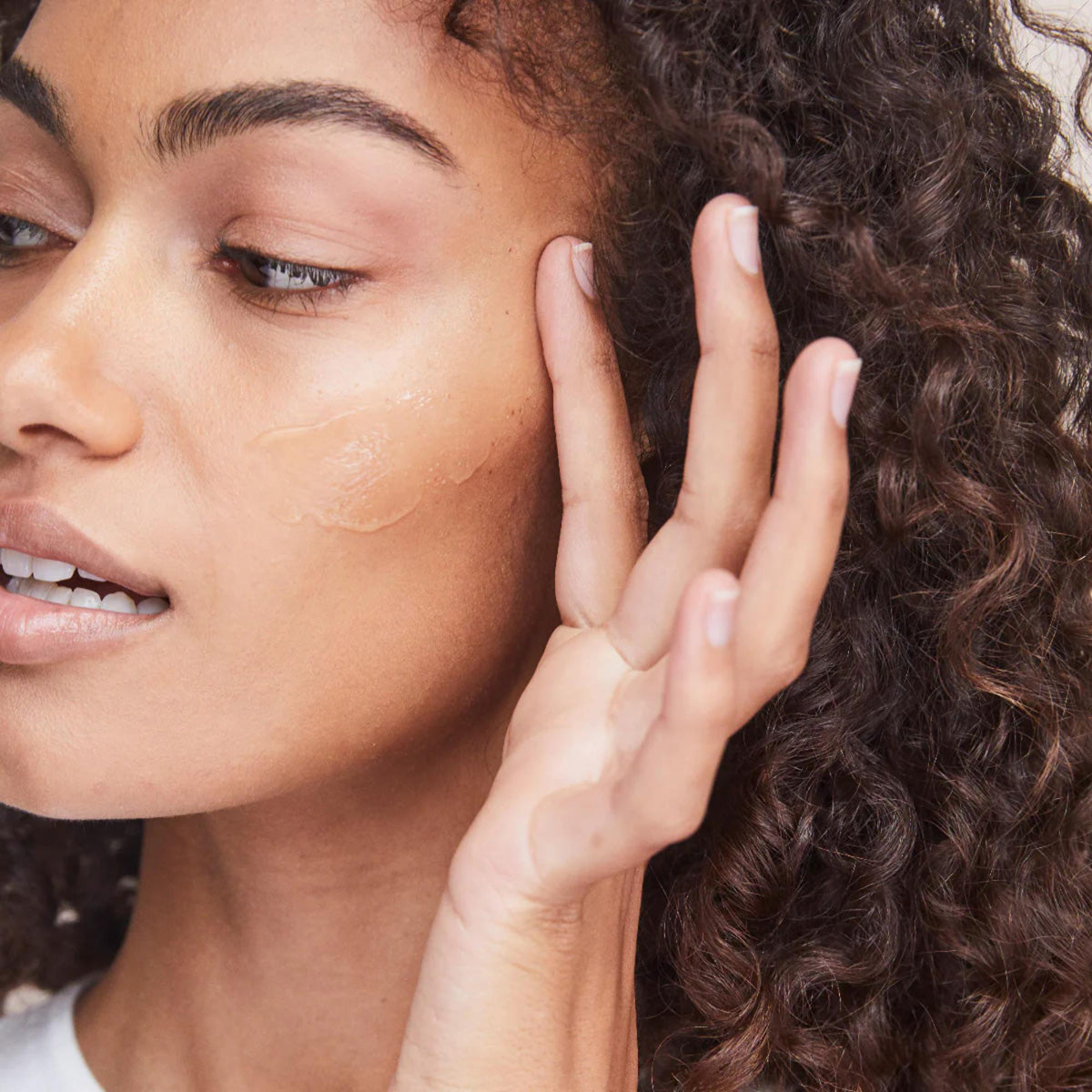 ALASTIN Skincare Regenerating Skin Nectar with TriHex Technology shown on model