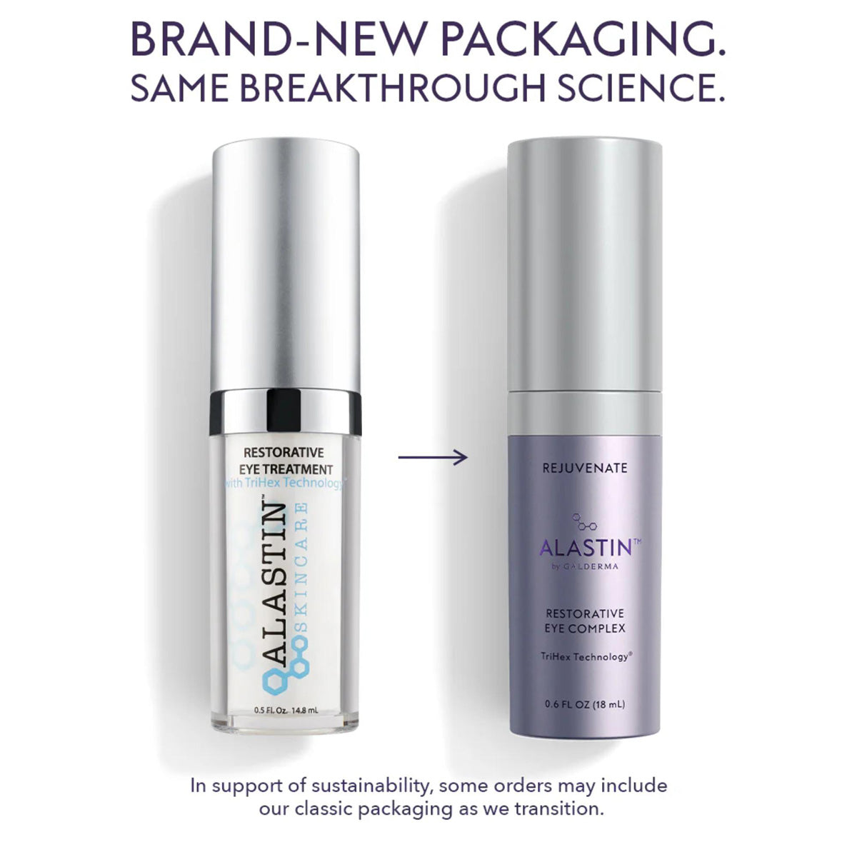 ALASTIN Skincare Restorative Eye Complex with TriHex Technology packaging