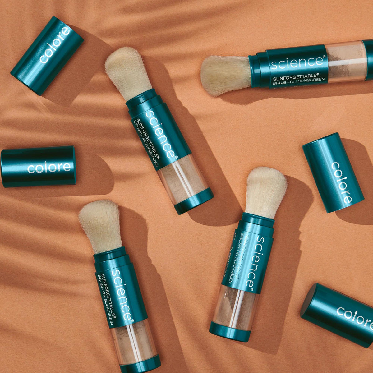 Colorescience Sunforgettable Total Protection Brush-On Shield SPF 50 shade options