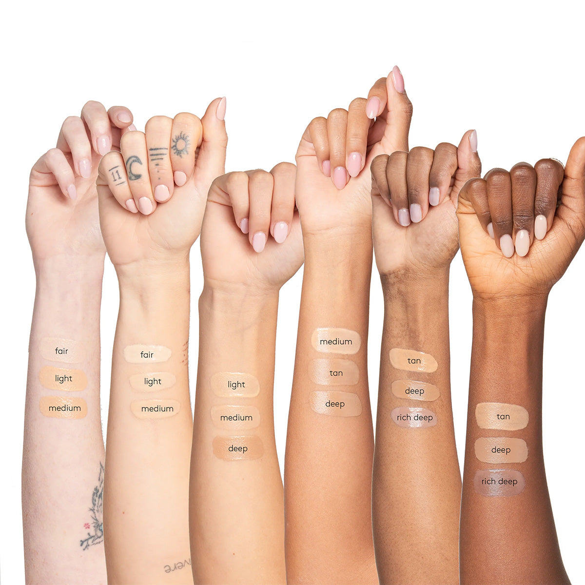 Colorescience Sunforgettable Total Protection Face Shield Flex SPF 50 shade options