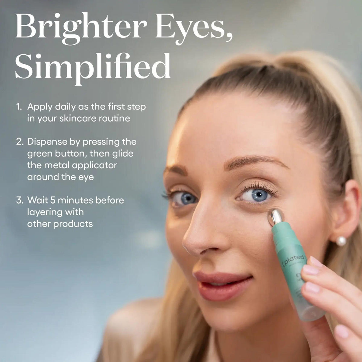 Plated Eye Serum how to use
