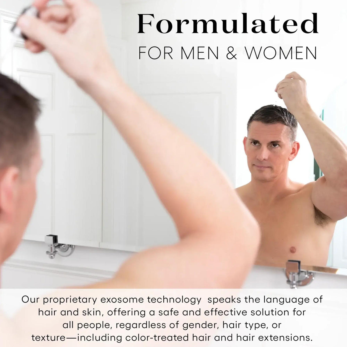Plated Hair Serum for men and women