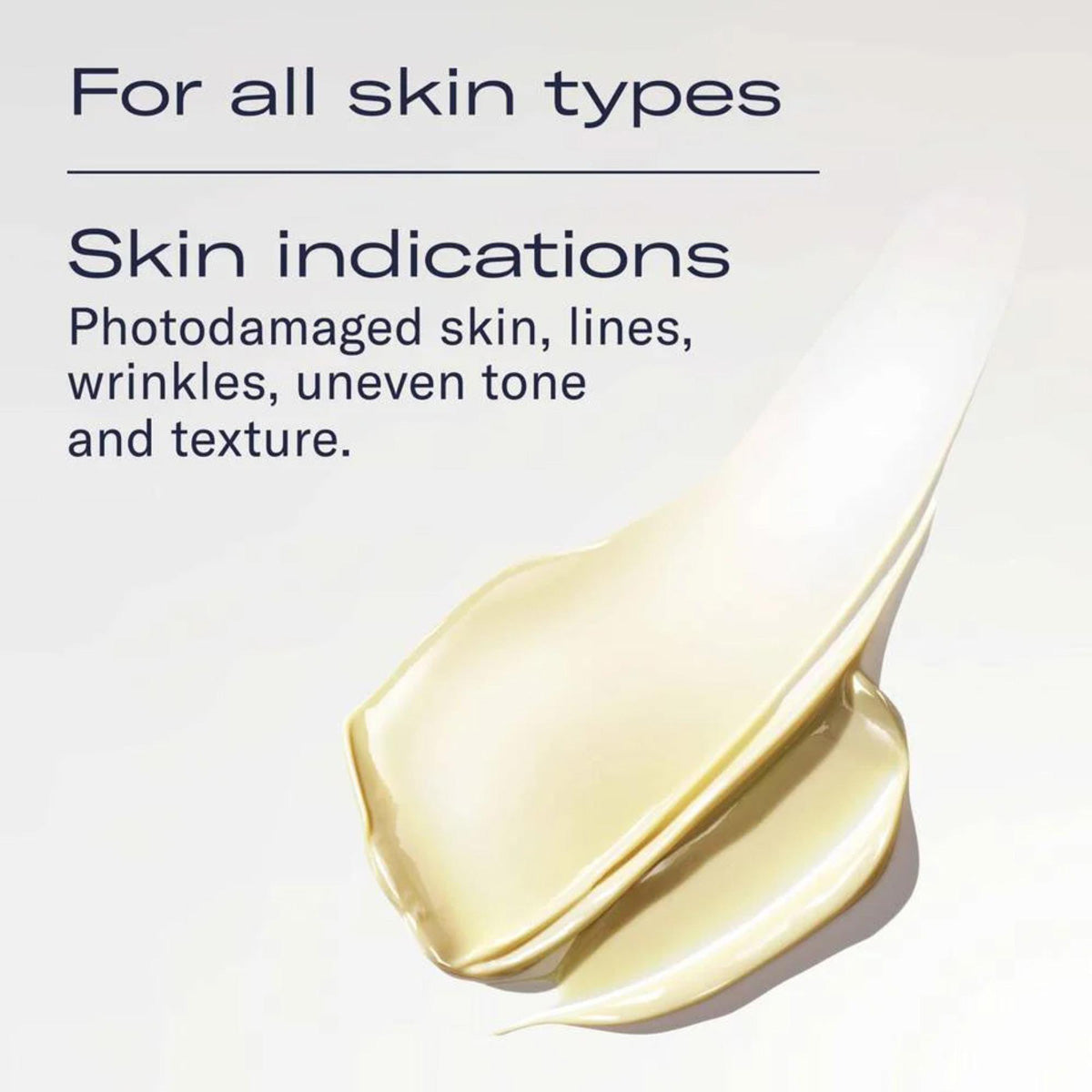 Skinbetter Science AlphaRet Overnight Cream texture swatch