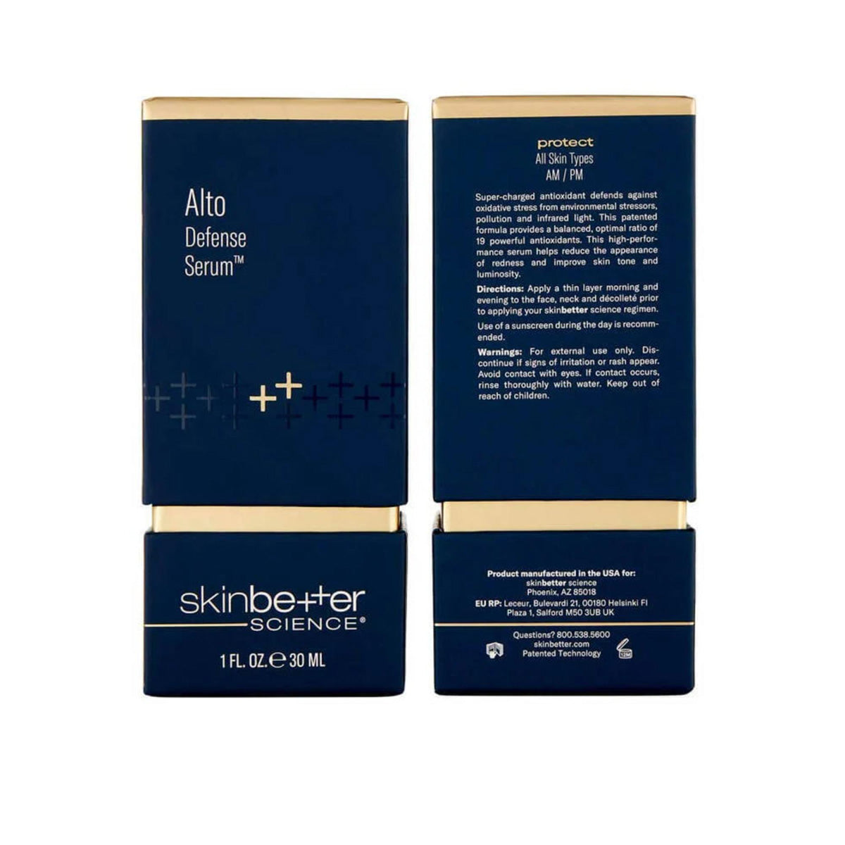 Skinbetter Science Alto Defense Serum packaging