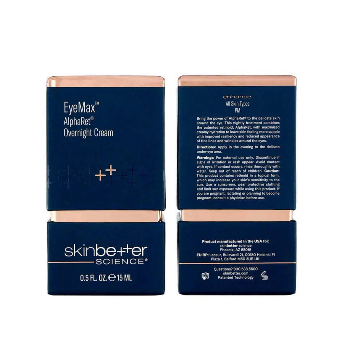 Skinbetter Science EyeMax AlphaRet Overnight Cream packaging