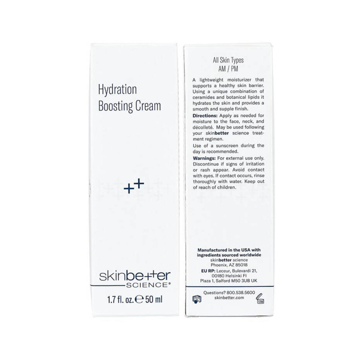 Skinbetter Science Hydration Boosting Cream packaging