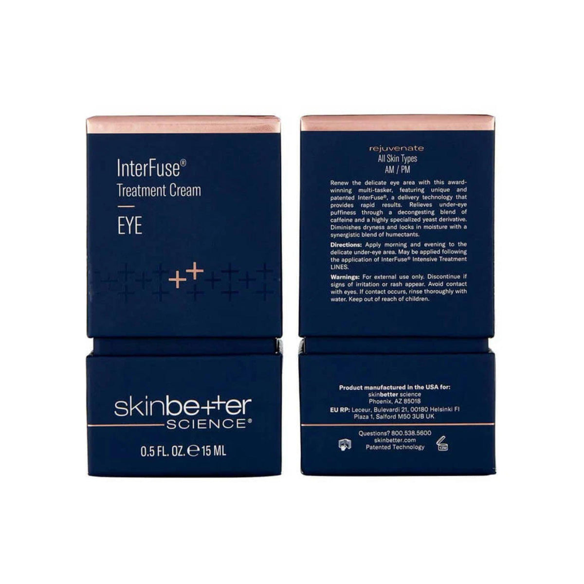 Skinbetter Science InterFuse Treatment Eye Cream packaging