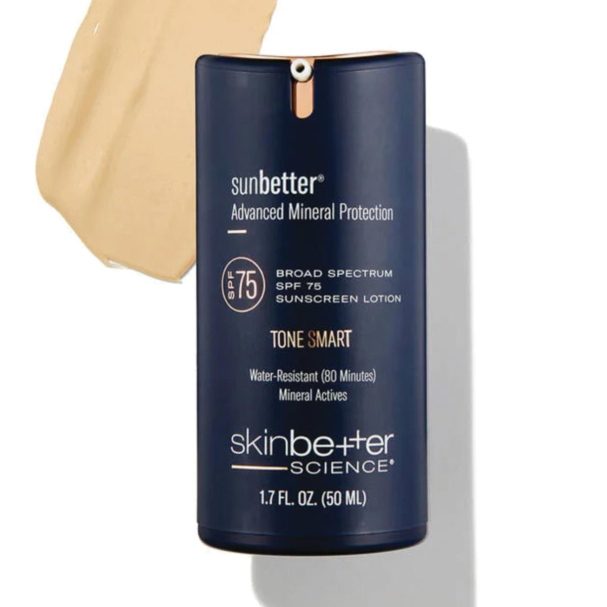 Skinbetter Science sunbetter TONE SMART SPF 75 Sunscreen Lotion