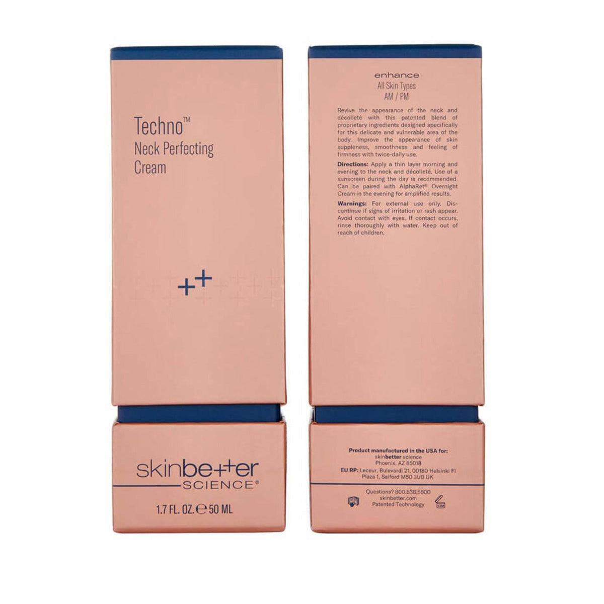 Skinbetter Science Techno Neck Perfecting Cream packaging